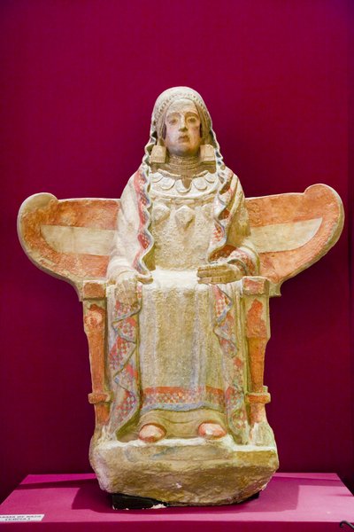 A Copy of La Dama de Baza or the Lady of Baza by Iberian